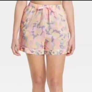 Stars Above Floral Sleep Shorts